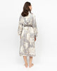 Victoria Floral Print Long Dressing Gown