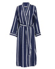 Chancery Printed Stripe Long Dressing Gown