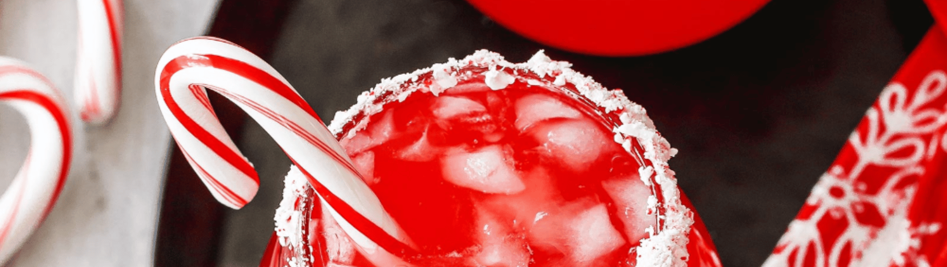 Anspruchsvolles Trinken: Candy Cane Vodka Cocktail