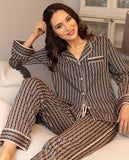 Pyjama à imprimé géométrique Brixton