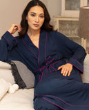 Southbank Livaeco Jersey Long Dressing Gown