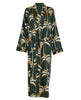 Pimlico Palm Print Long Dressing Gown