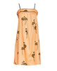فستان نوم قصير بطبعة طائر الفلامنغو من هاكيني