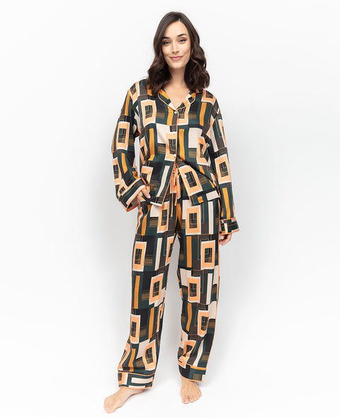 Hackney Tile Print Pyjama Set