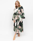 Highbury Floral Print Long Dressing Gown