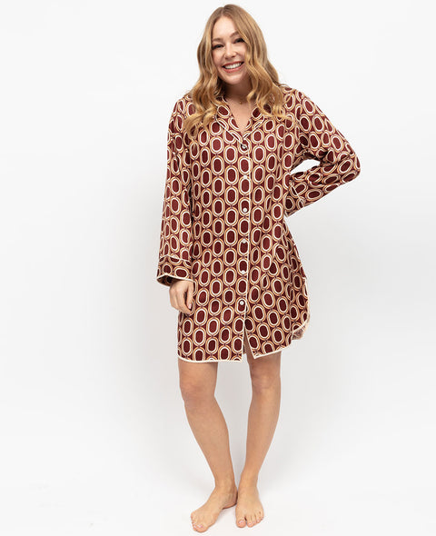 Fitzrovia Chain Print Nightshirt