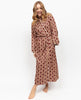 Fitzrovia Chain Print Long Dressing Gown