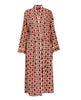 Fitzrovia Chain Print Long Dressing Gown