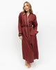 Fitzrovia Rust Brown Long Dressing Gown