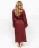 Fitzrovia Rust Brown Long Dressing Gown