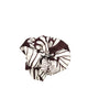 Battersea Shell Print Scrunchie