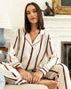 Battersea Printed Stripe Wide Leg Pyjama Set