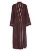 Battersea Chocolate Long Dressing Gown