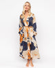 Southwark Floral Print Long Dressing Gown