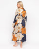 Southwark Floral Print Long Dressing Gown