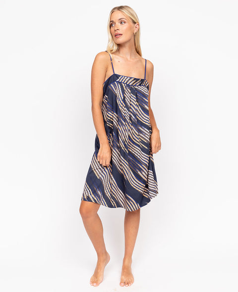 Southwark Rope Print Short Nightdress