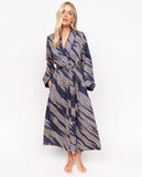 Southwark Rope Print Long Dressing Gown