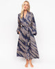 Southwark Rope Print Long Dressing Gown