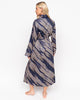 Southwark Rope Print Long Dressing Gown