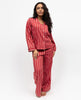 Shoreditch Printed Stripe Wide Leg Pyjama Set