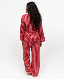 Shoreditch Printed Stripe Wide Leg Pyjama Set