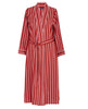 Shoreditch Printed Stripe Long Dressing Gown