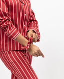 Shoreditch Printed Stripe Scrunchie