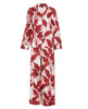 Shoreditch Leaf Print Wide Leg Pyjama Set