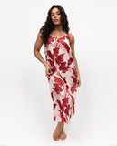 Shoreditch Leaf Print Long Nightdress