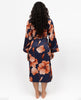 Camden Floral Print Long Dressing Gown