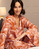Camden Palm Print Wide Leg Pyjama Set