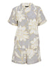 Victoria Floral Print Shorty Set