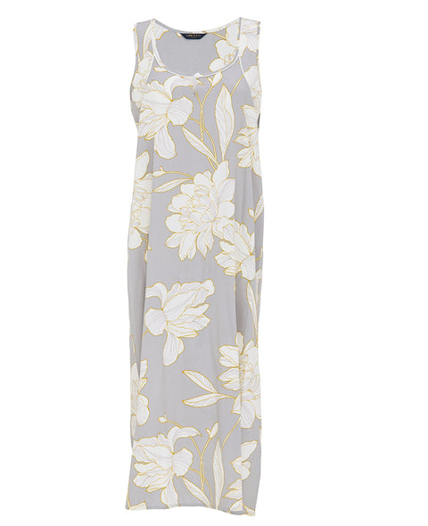 Victoria Floral Print Long Nightdress