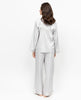 Victoria Silver Grey Wide Leg Pyjama Set