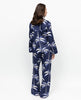 Chancery Palm Print Wide Leg Pyjama Set
