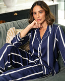 Chancery Printed Stripe Wide Leg Pyjama Set