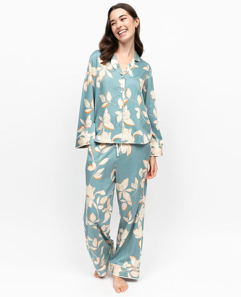 Somerset Floral Print Wide Leg Pyjama Set