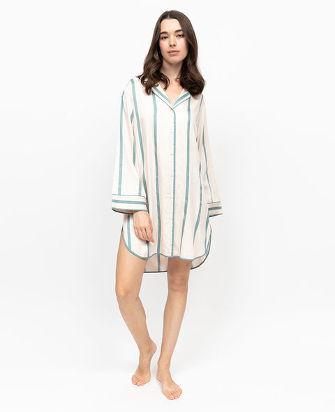 Somerset Printed Stripe Nightshirt
