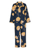 Sapphire Leaf Print Pyjama Set