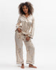 Sapphire Parisian Chic Print Wide Leg Pyjama Set