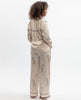Sapphire Parisian Chic Print Wide Leg Pyjama Set
