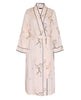 Sapphire Parisian Chic Print Long Dressing Gown