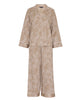 Amber Contour Print Wide Leg Pyjama Set