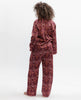 Ruby Geo Print Wide Leg Pyjama Set