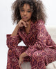 Ruby Geo Print Wide Leg Pyjama Set