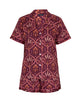 Ruby Geo Print Shorty Set
