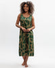 Emerald Geo Print Long Nightdress