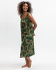 Emerald Geo Print Long Nightdress