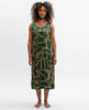 Emerald Geo Print Long Nightdress