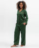 Emerald Green Wide Leg Pyjama Set